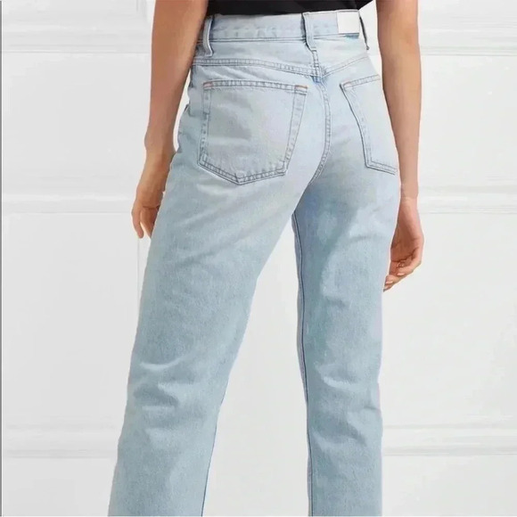 NWT RE/DONE REDONE ORIGINALS 90s Double Yoke Jean Light Breakdown Blue 28 - Picture 3 of 11
